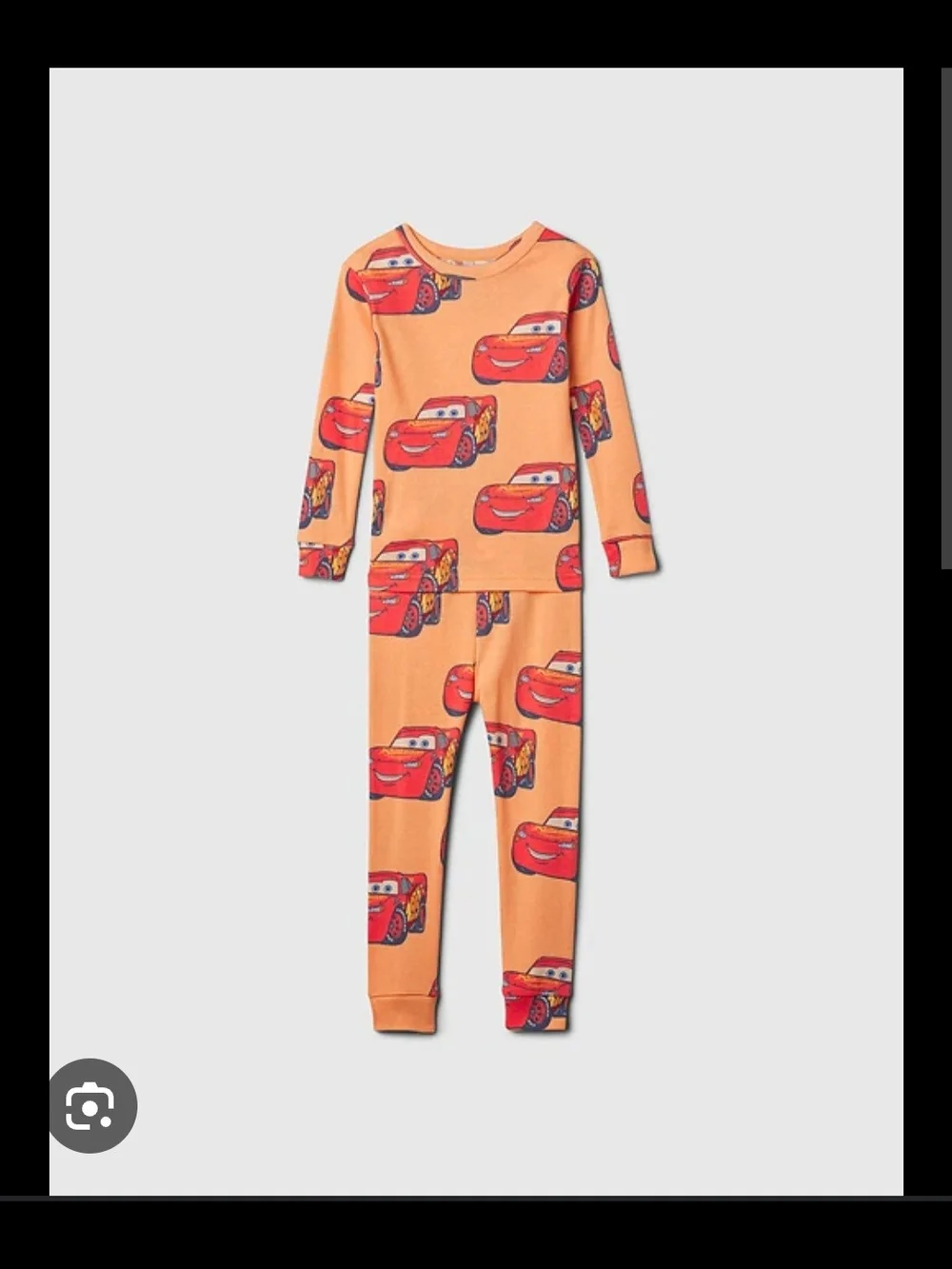 GAP Disney Lightning McQueen Car Pajama - 2 Pair Size 4 & 6